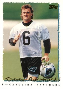 Tommy Barnhardt Carolina Panthers 1995 Topps NFL #42